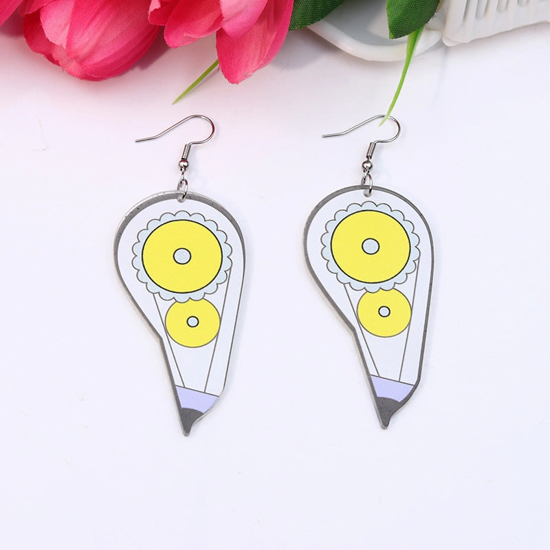Wholesale Teacher's Day Acrylic Earrings