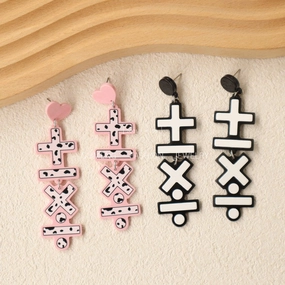 Wholesale Teacher's Day Acrylic Earrings