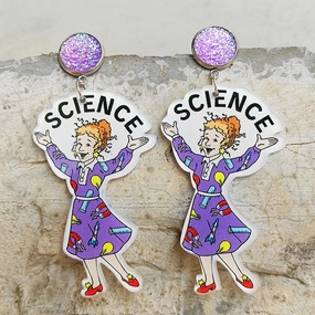 Wholesale Teacher's Day Acrylic Earrings