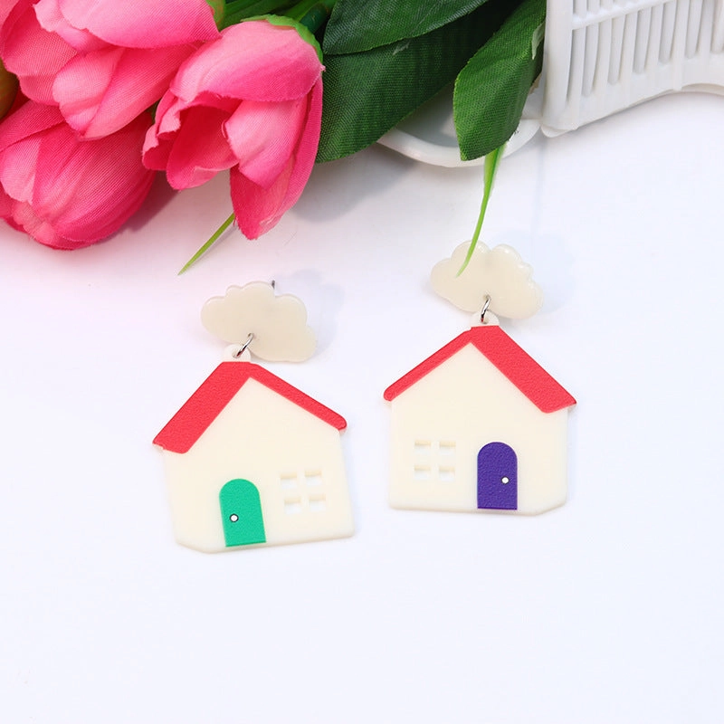 Wholesale Teacher's Day Acrylic Earrings