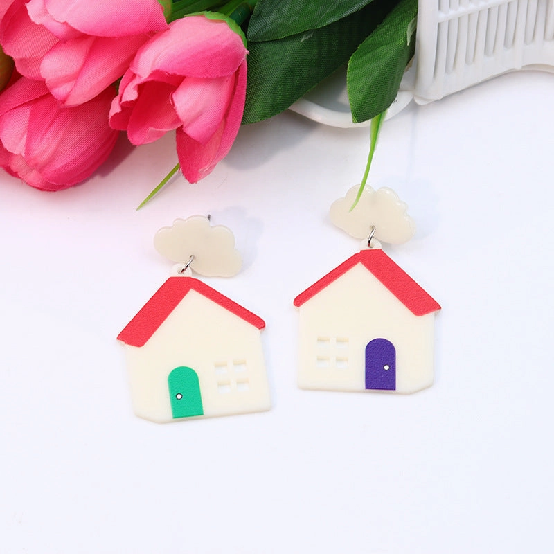 Wholesale Teacher's Day Acrylic Earrings