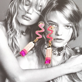 Wholesale Teacher's Day Crayon  Alloy Earrings