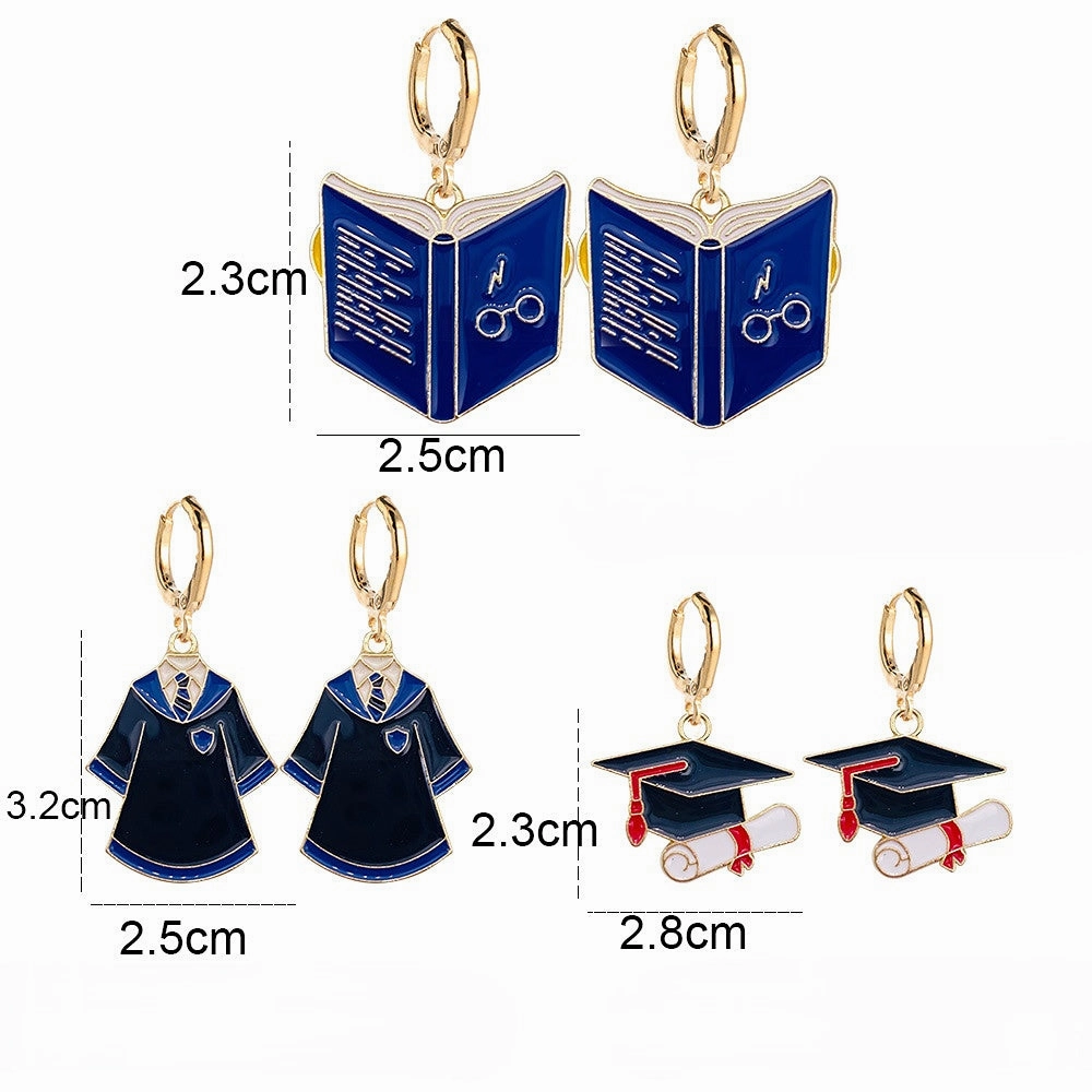 Wholesale Teacher's Day Graduation Season Alloy Earrings