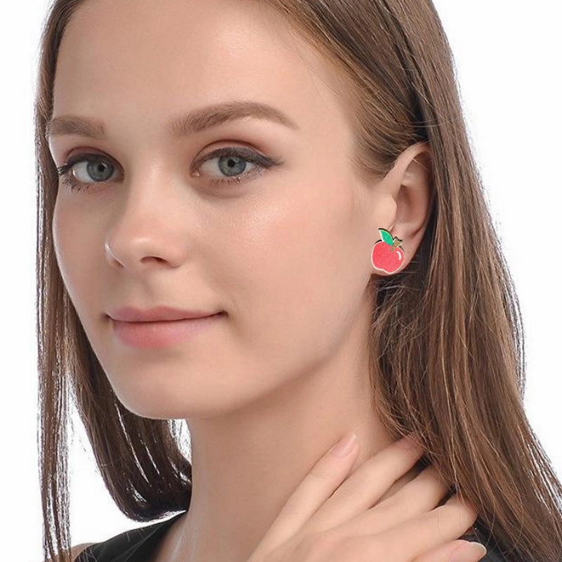 Wholesale Teacher's Day Wooden Earrings