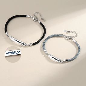 Wholesale temperature-sensitive color-changing couple love Bracelet
