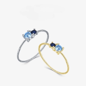 Wholesale Thin Diamond Silver Ring