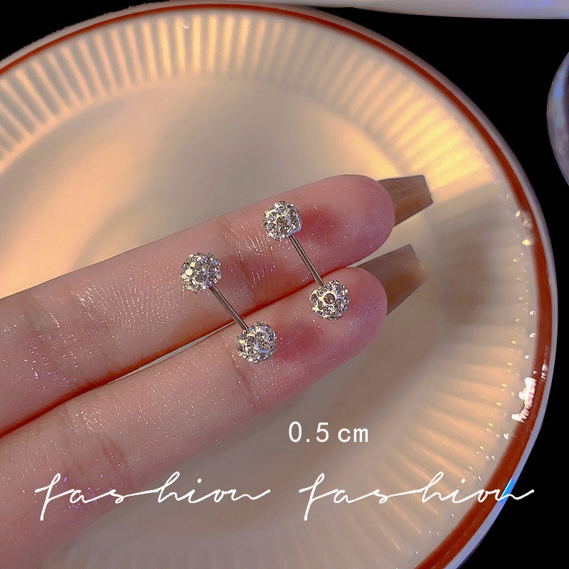 Wholesale Thread Cochlear Alloy Earrings