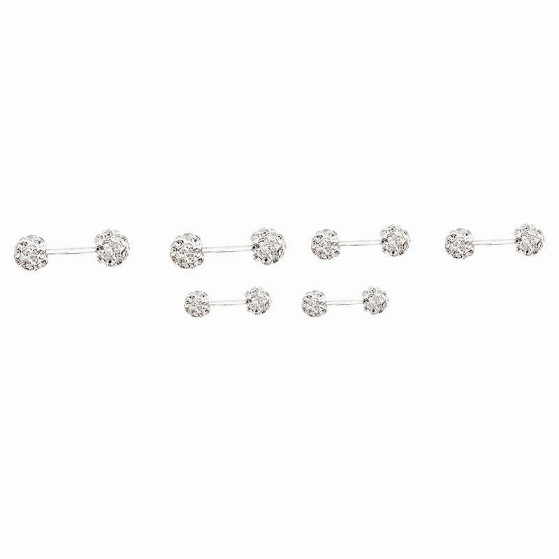 Wholesale Thread Cochlear Alloy Earrings