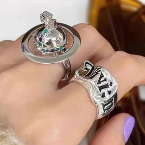 Wholesale Three-dimensional Planet Saturn Crown Stacking Rings