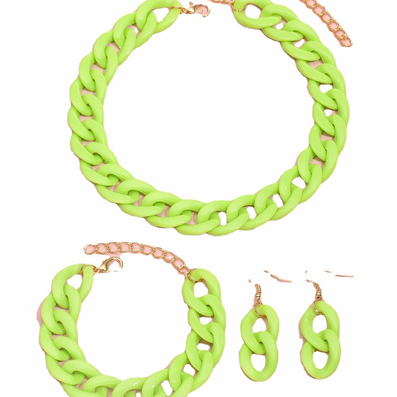 Wholesale Three Piece Set  Acrylic Bracelet