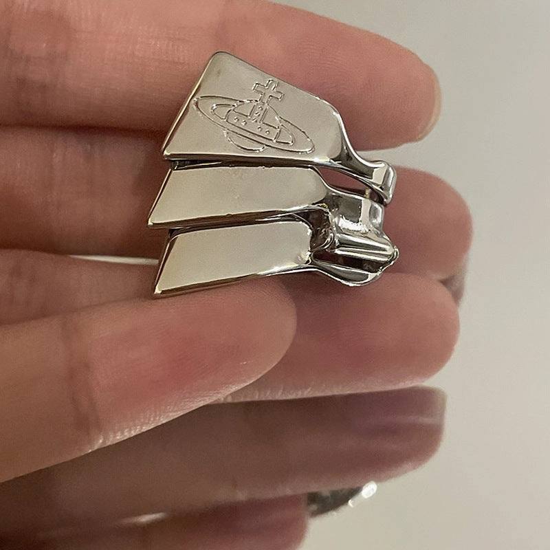 Wholesale Three Section Armor Alloy Ring