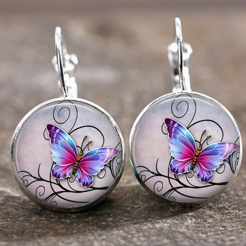 Wholesale Time Gems Alloy Earrings