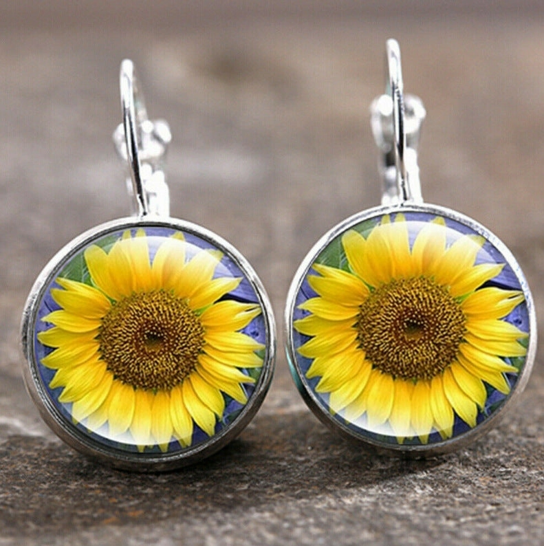 Wholesale Time Gems Alloy Earrings