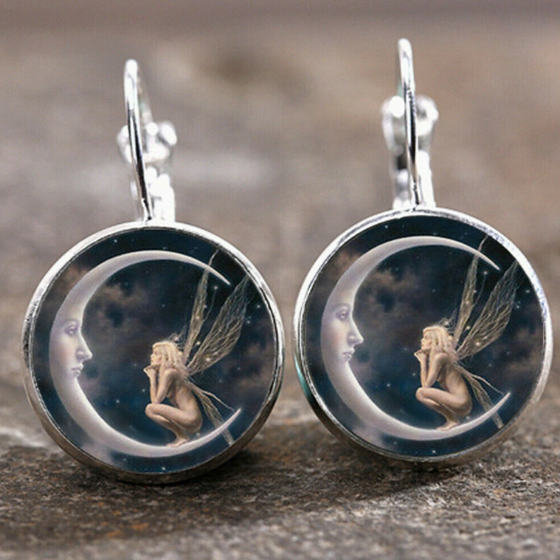Wholesale Time Gems Alloy Earrings