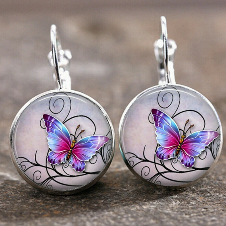 Wholesale Time Gems Alloy Earrings