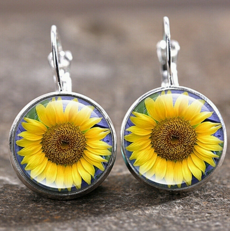 Wholesale Time Gems Alloy Earrings