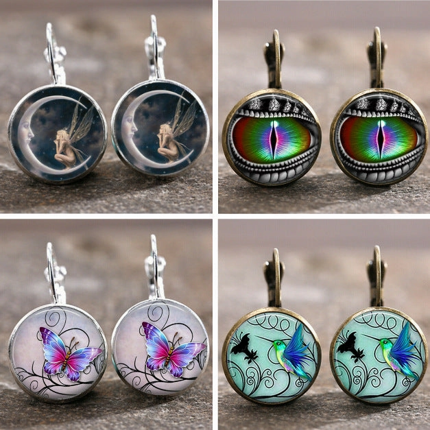 Wholesale Time Gems Alloy Earrings