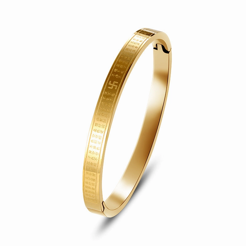 Wholesale Titanium Steel 12 Zodiac Guardian God Non Fading Bracelet
