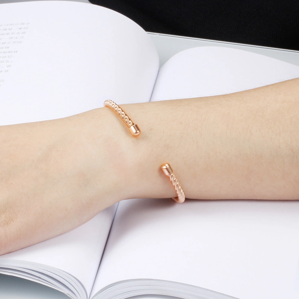 Wholesale Titanium Steel Adjustable Bracelet