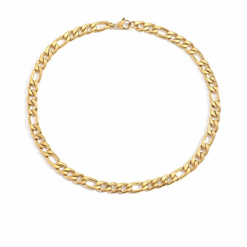 Wholesale Titanium Steel Coarse Necklaces