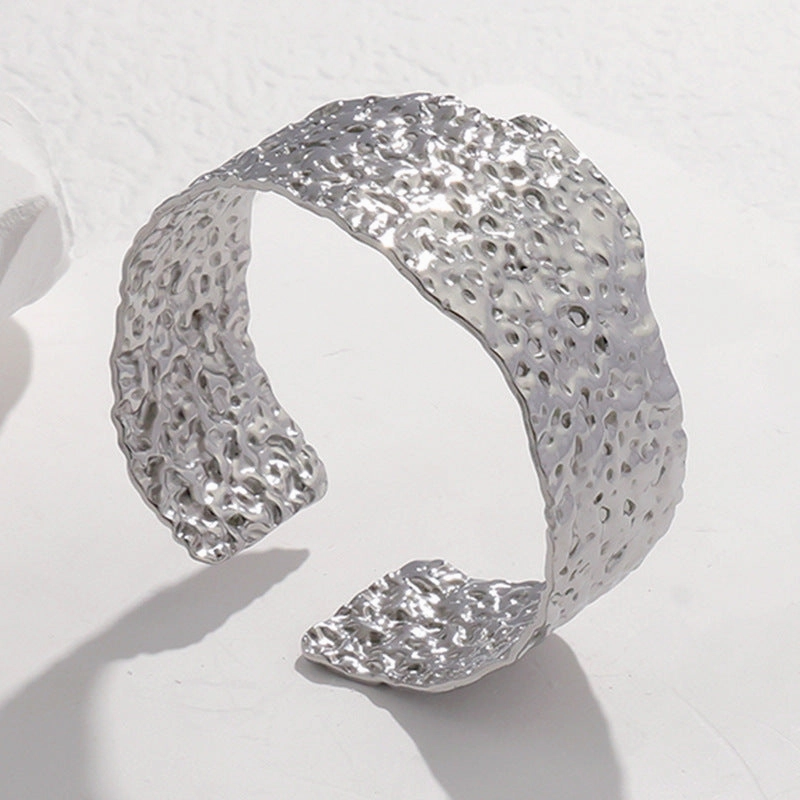 Wholesale Titanium Steel Colorfast Adjustable Stainless Steel Bracelet