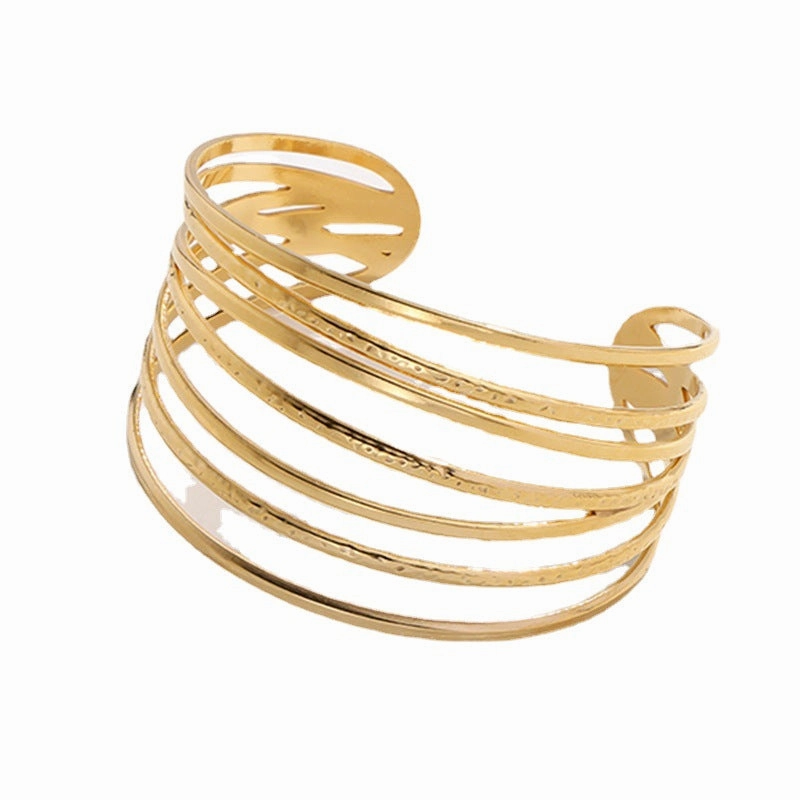 Wholesale Titanium Steel Colorfast Adjustable Stainless Steel Bracelet