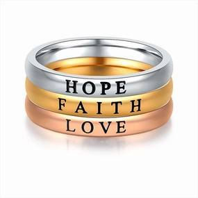 Wholesale Titanium Steel Corrosion Engraving Ring