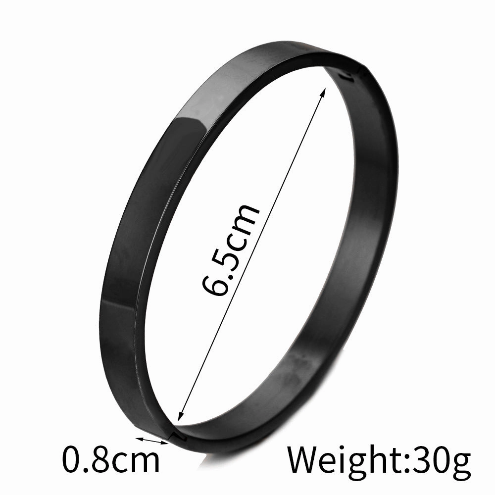 Wholesale Titanium steel gold-plated bracelet