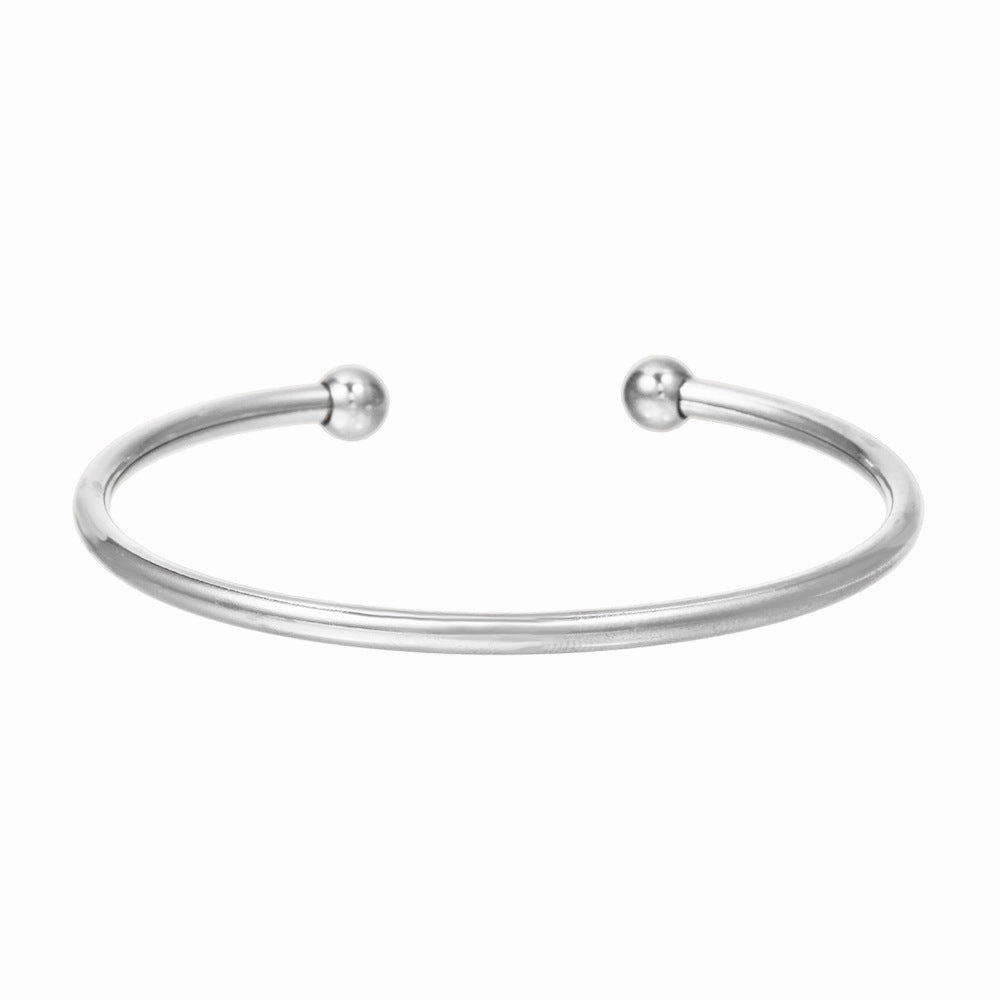 Wholesale Titanium steel gold-plated bracelet