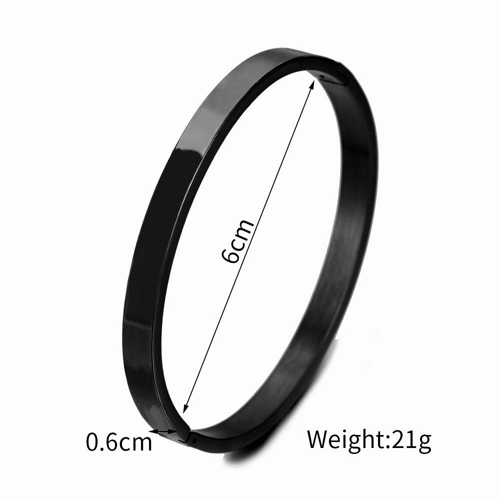 Wholesale Titanium steel gold-plated bracelet