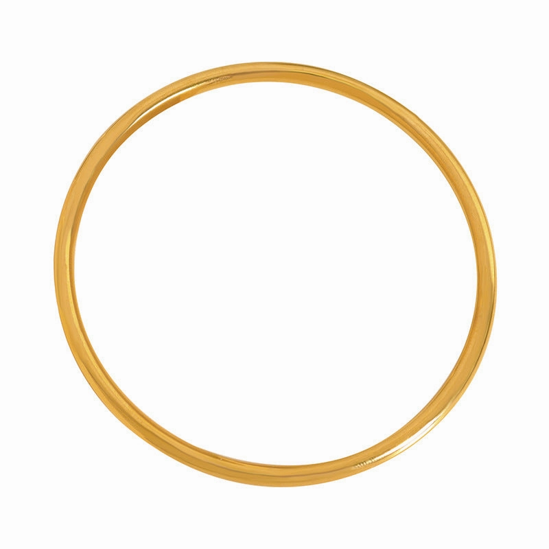 Wholesale Titanium Steel Gold Plated Ring Bracelet