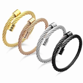 Wholesale Titanium Steel Hanging Wire Wire Bracelet