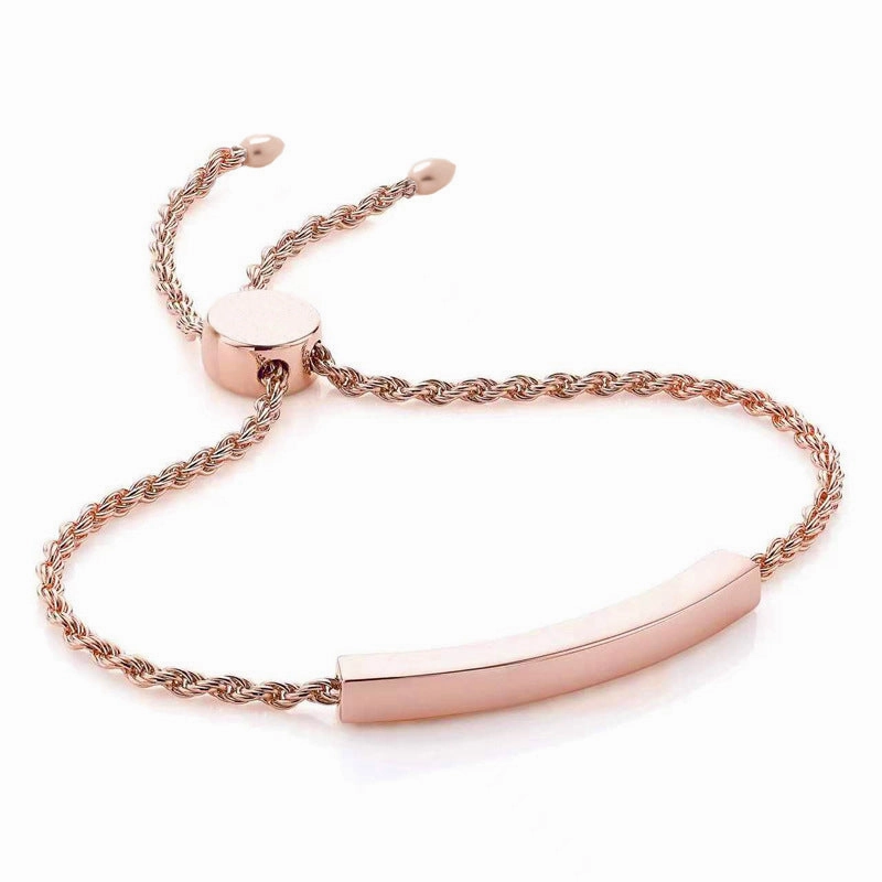Wholesale Titanium Steel Hollow Tube Bracelet