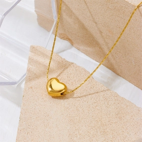 Wholesale Titanium Steel Love Necklace Clavicle Chain