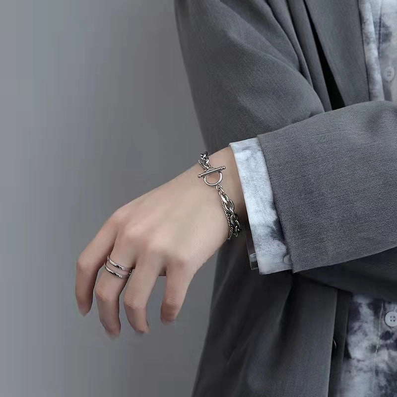 Wholesale Titanium Steel Men's Bracelets