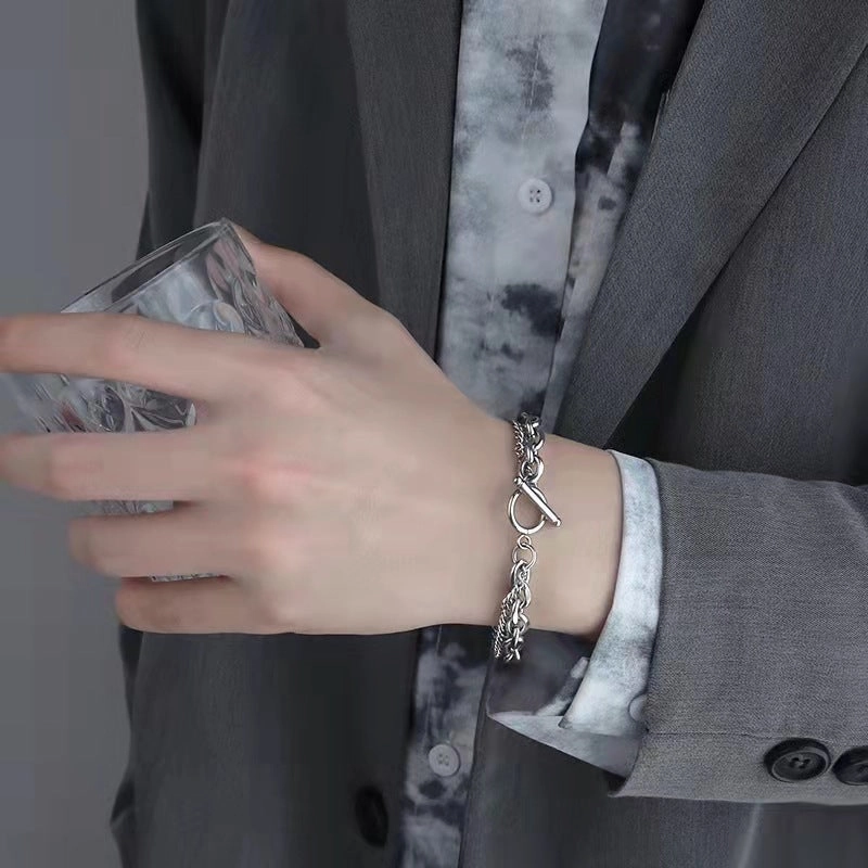 Wholesale Titanium Steel Men's Bracelets