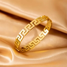 Wholesale Titanium Steel Metal Bracelet