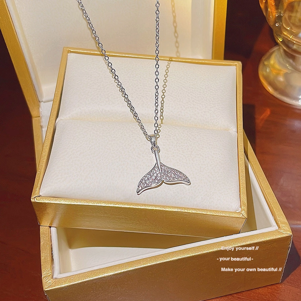 Wholesale Titanium Steel Necklace Clavicle Chain