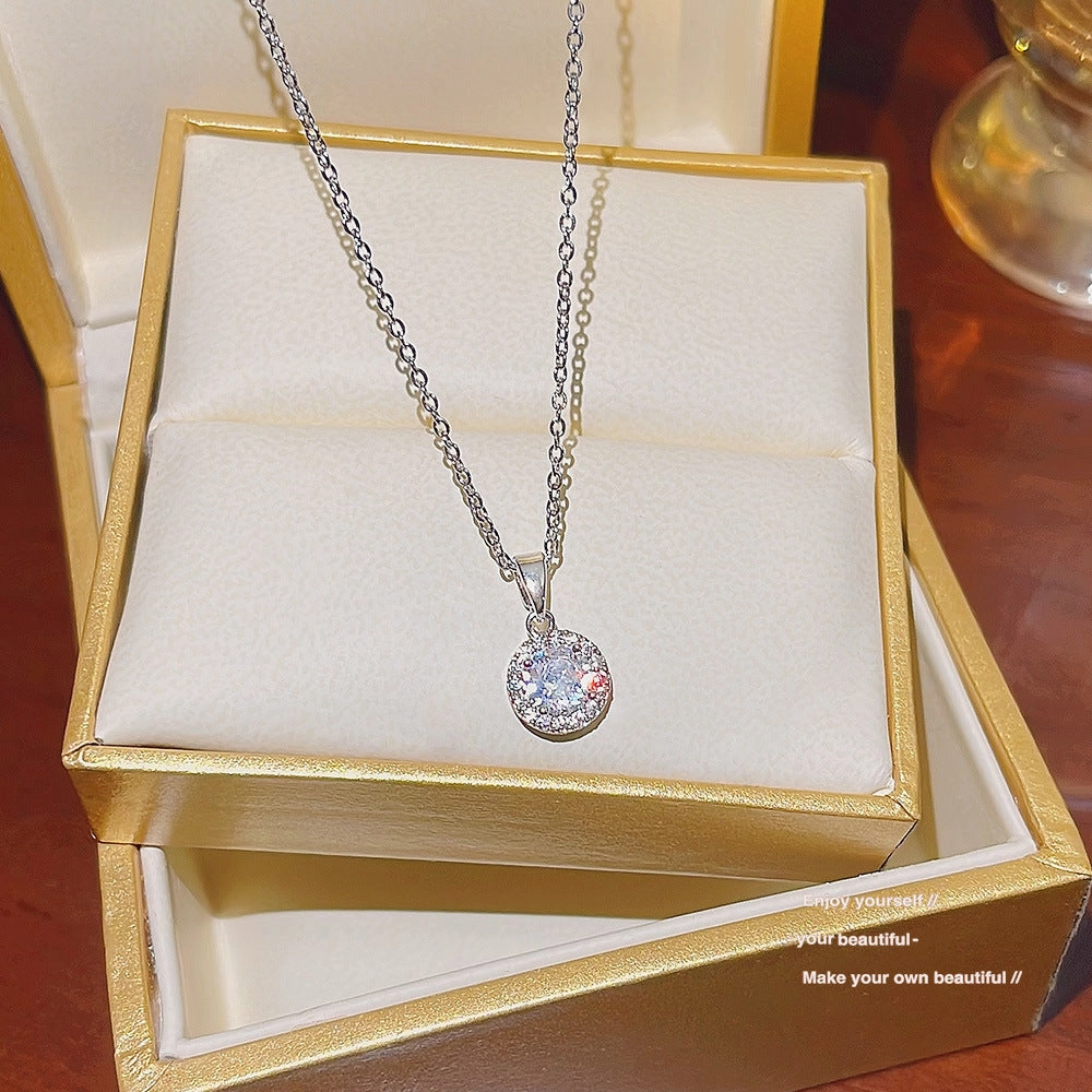 Wholesale Titanium Steel Necklace Clavicle Chain