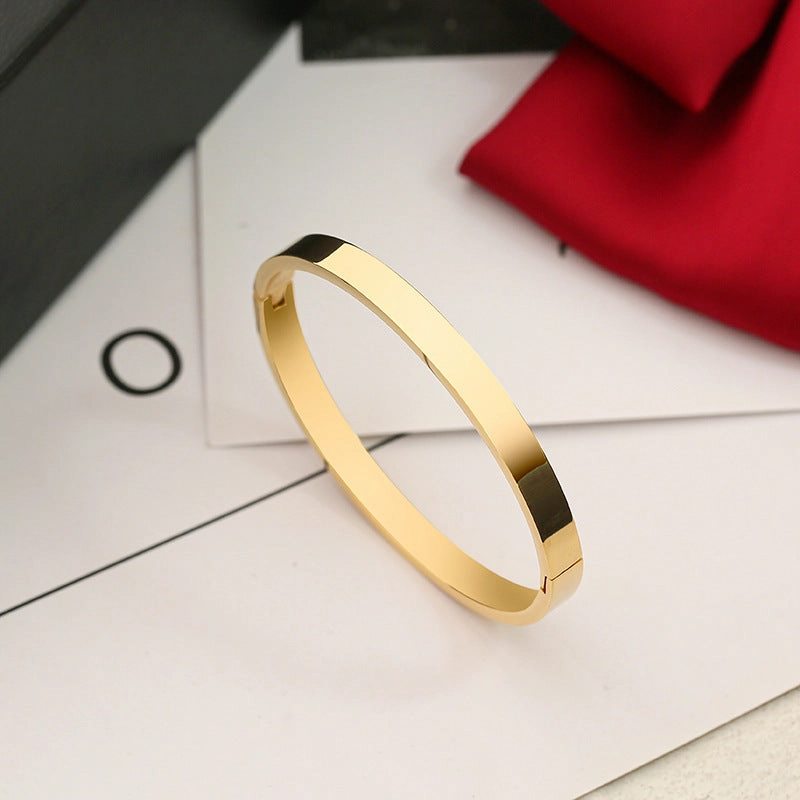 Wholesale Titanium Steel Premium Simple Bracelet