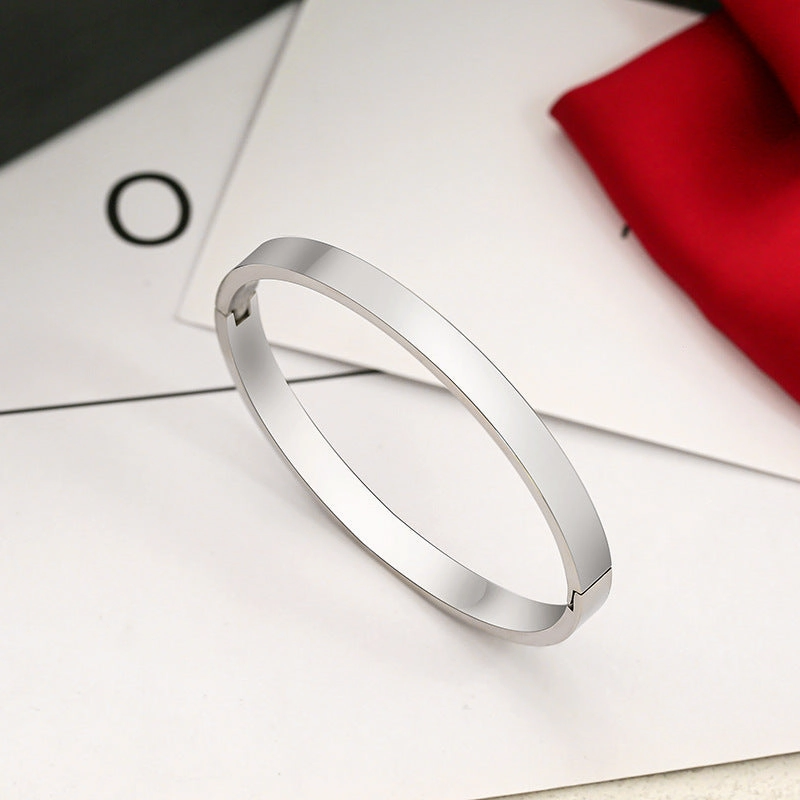 Wholesale Titanium Steel Premium Simple Bracelet