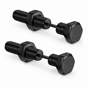 Wholesale Titanium Steel Screws Earrings
