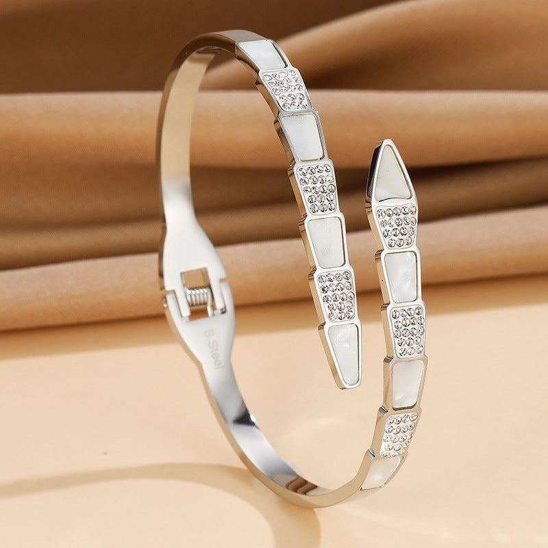 Wholesale Titanium Steel Snake Bracelet