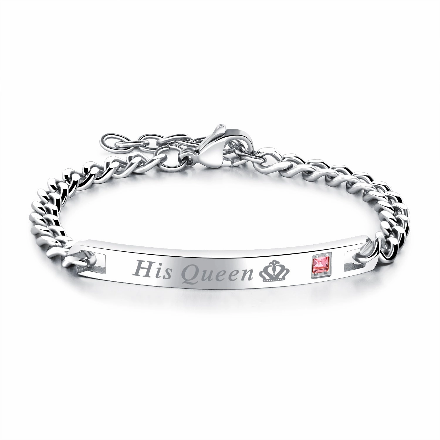 Wholesale Titanium Steel Three-dimensional Rose Gold Bracelet