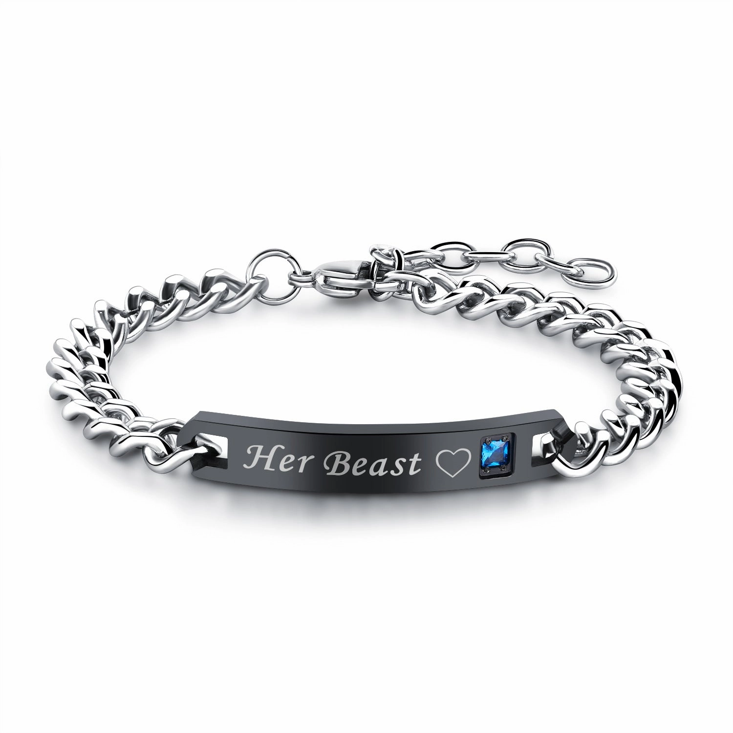 Wholesale Titanium Steel Three-dimensional Rose Gold Bracelet
