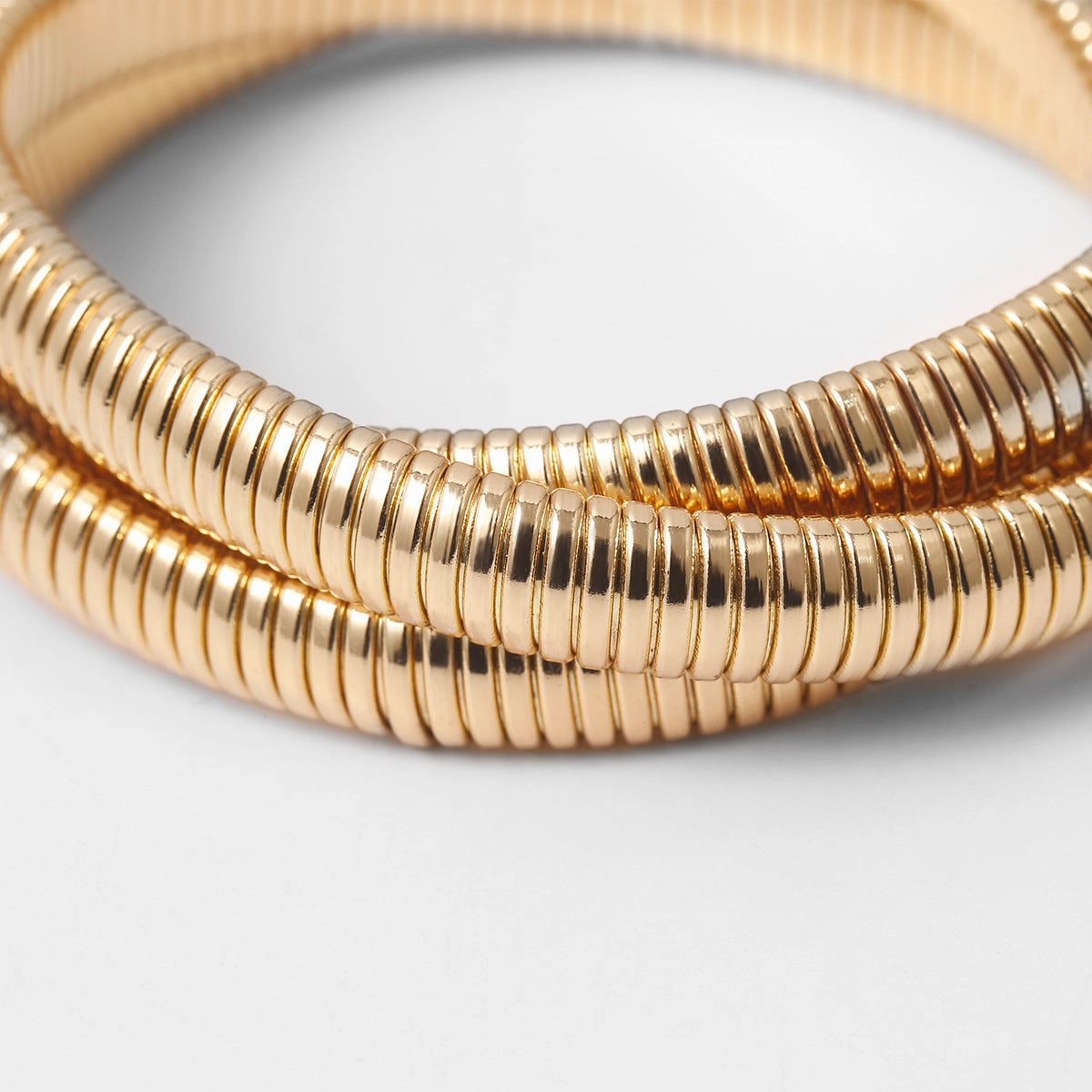 Wholesale Toroidal Metal Spiral Bracelet