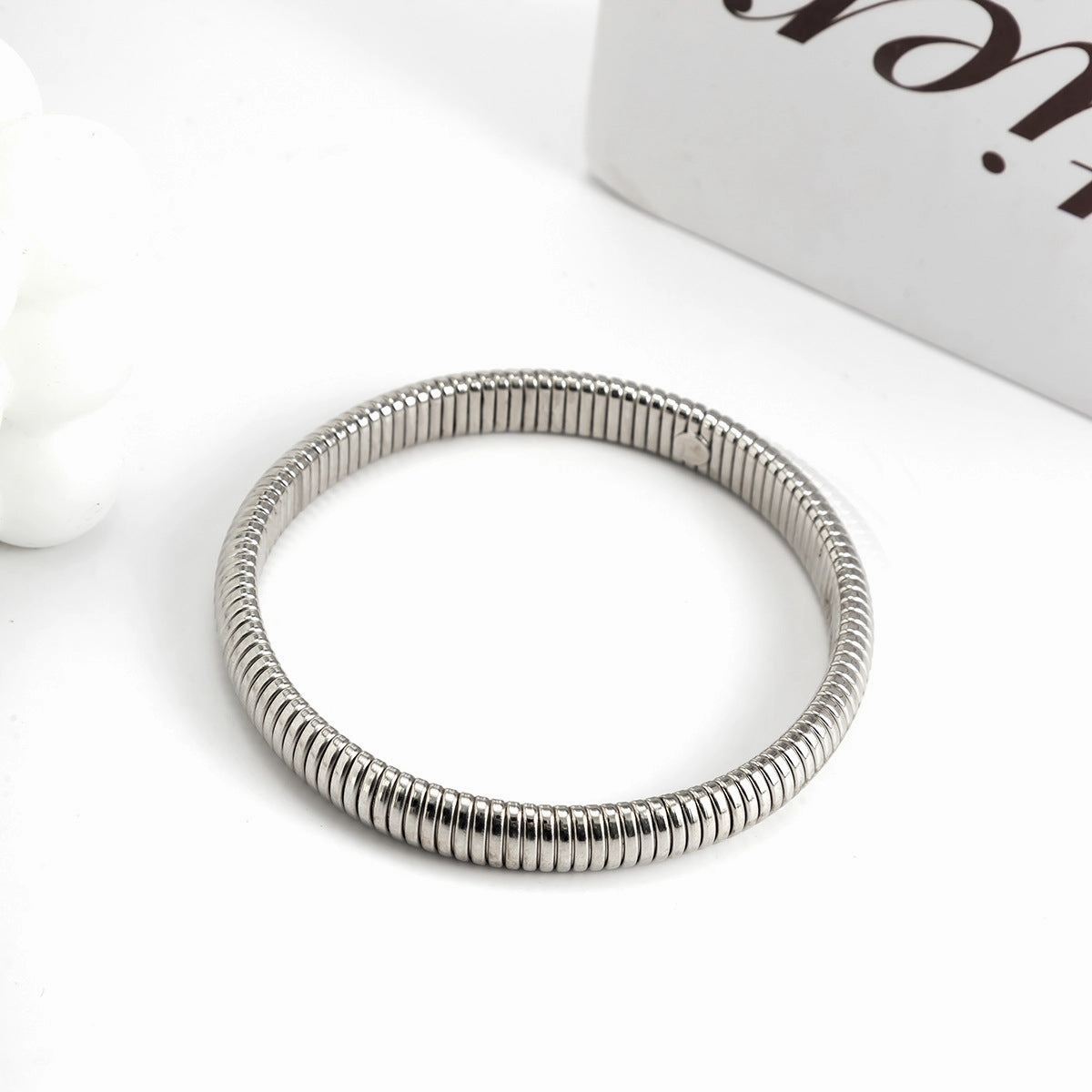 Wholesale Toroidal Metal Spiral Bracelet