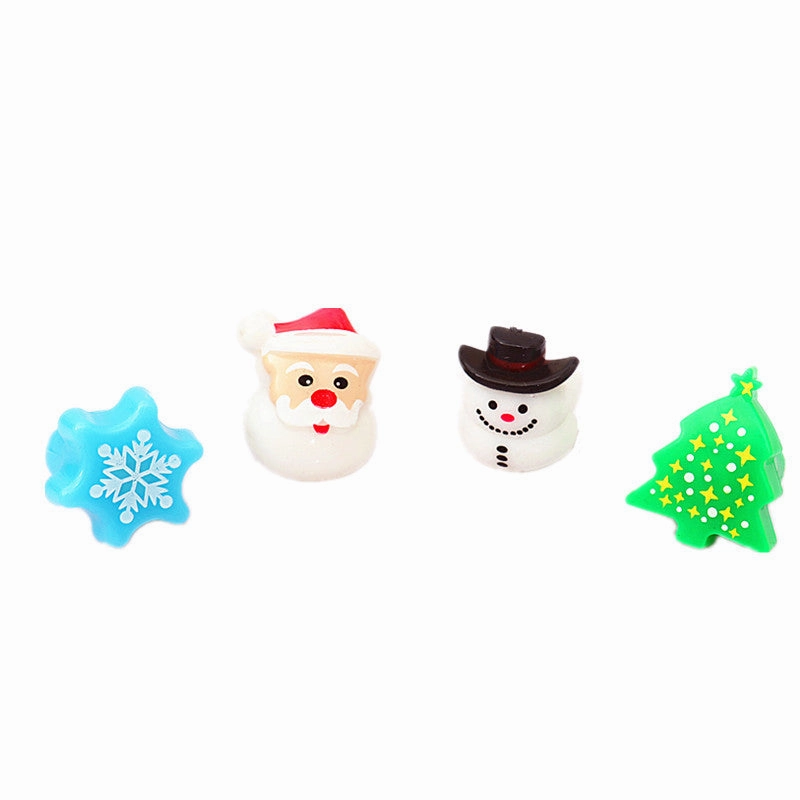 Wholesale TPR Christmas Glow Rings