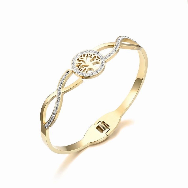 Wholesale Tree of Life Stainless Steel Bracelet