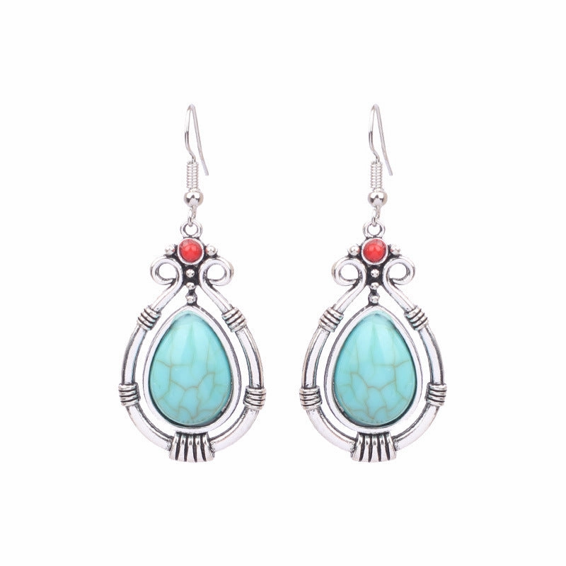 Wholesale Turquoise Alloy Earrings